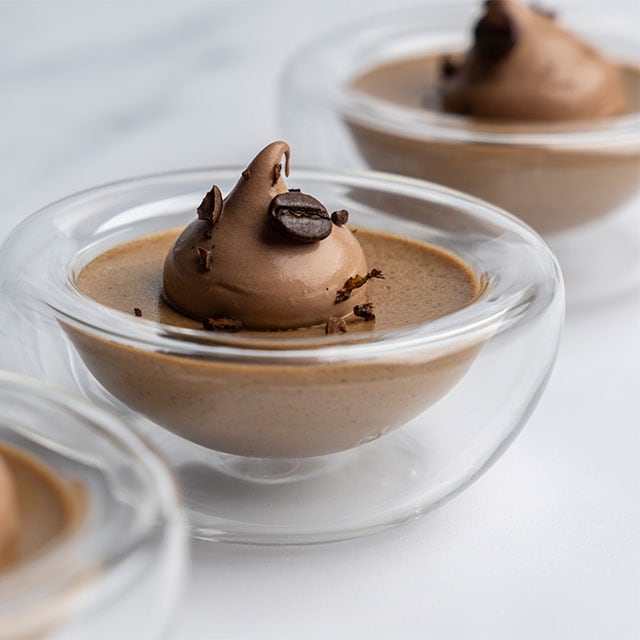 Panna Cotta Café και Montée Γάλακτος